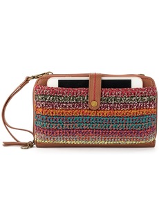 The Sak Iris Crochet Crossbody Bag - Sunset Stripe