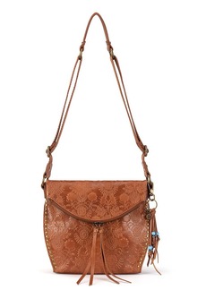 The Sak womens Silverlake Crossbody Bag in Leather Casual Purse with Adjustable Strap Zipper Pockets   US