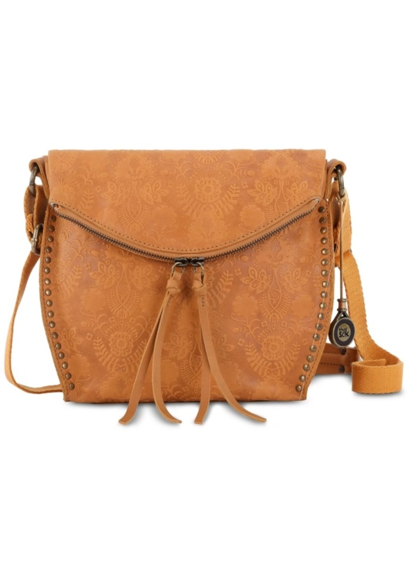 the sak silverlake leather crossbody bag