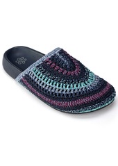 The Sak Women Bolinas Crochet Clog - Pink check