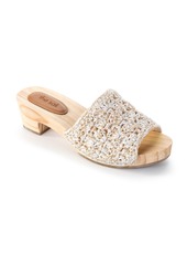 The Sak Women Ella Clog Sandal - Natural static shell