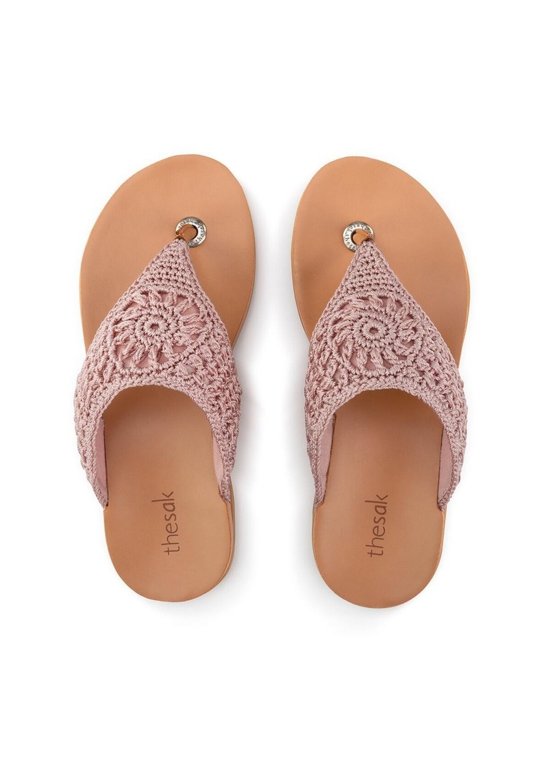 The Sak Women Shana Sandal - Seashell medallion