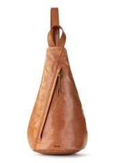 The Sak Women's Geo Sling Leather Backpack - Tobacco