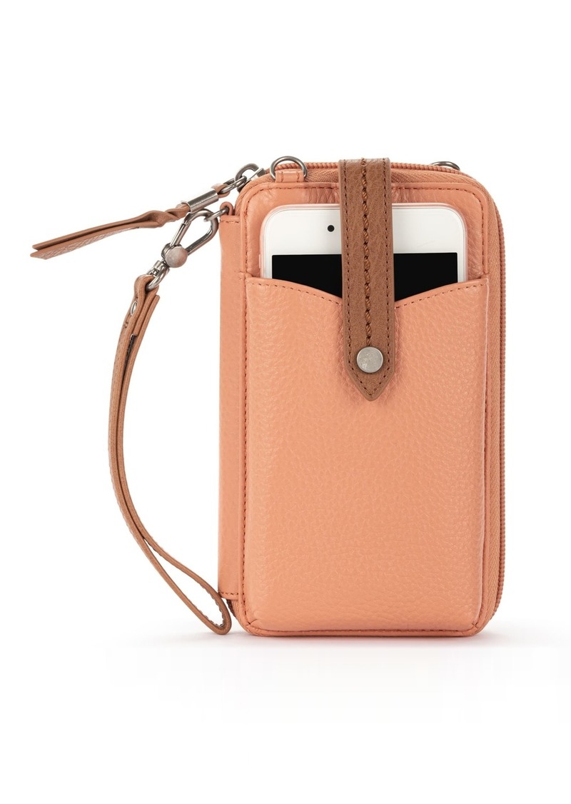 The Sak Women's Silverlake Convertible Leather Smartphone Crossbody Bag - Nectar