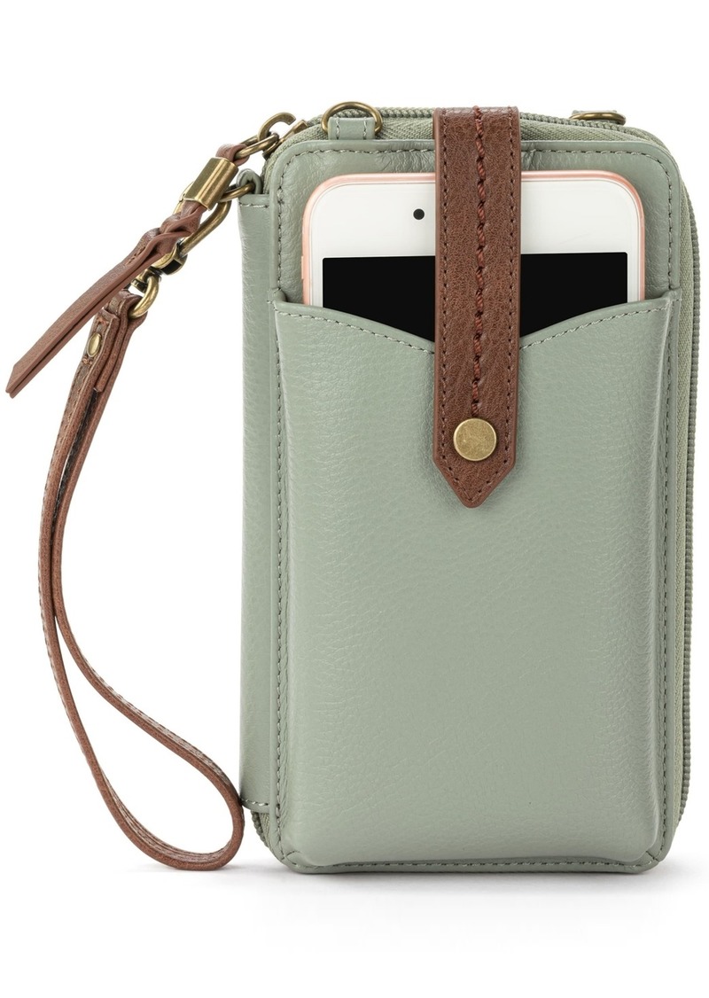 The Sak Women's Silverlake Convertible Leather Smartphone Crossbody Bag - Meadow