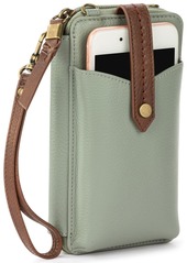 The Sak Women's Silverlake Convertible Leather Smartphone Crossbody Bag - Nectar