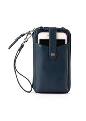 The Sak Women's Silverlake Leather Convertible Smartphone Crossbody Bag - Loden