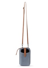 The Sak Women's Silverlake Leather Convertible Smartphone Crossbody Bag - Loden