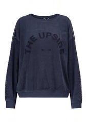 The Upside Alena cotton terry sweatshirt