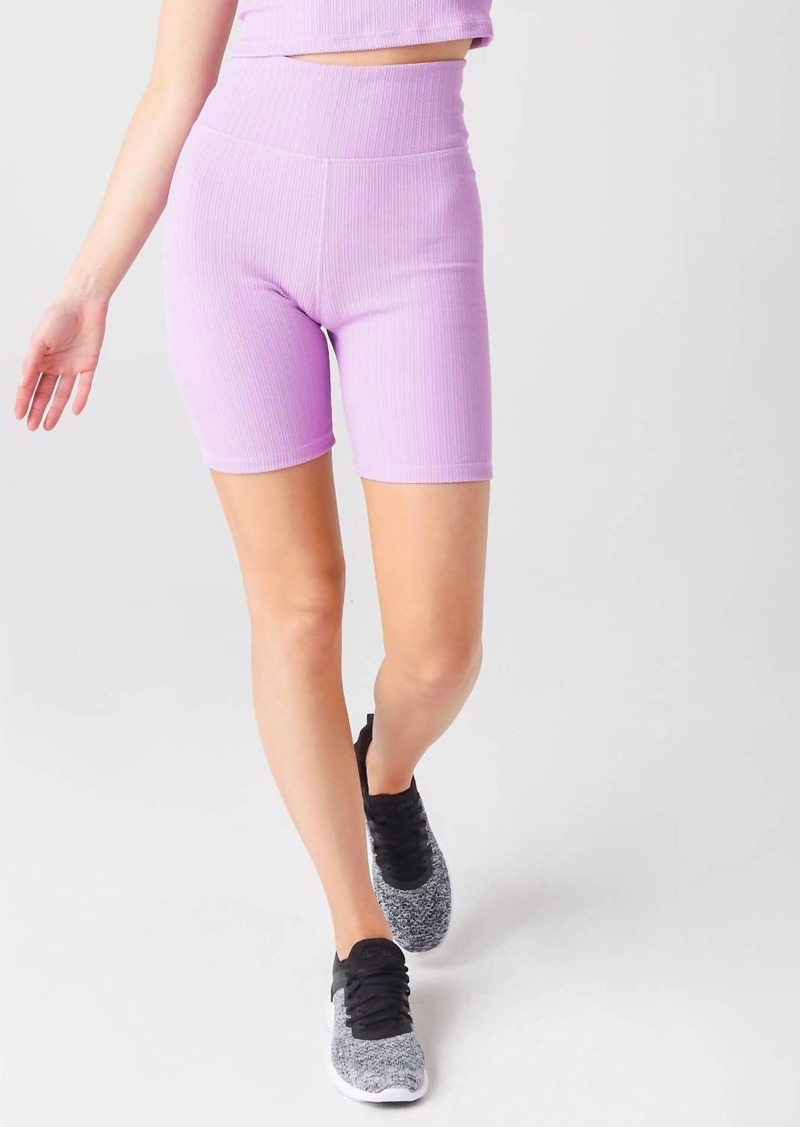 The Upside Jacquard Dance Spin Short In Lilac