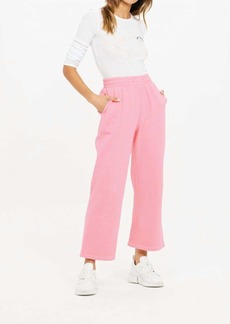 The Upside Magique Camille Cropped Flare Pant In Guava
