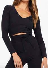 The Upside Noir Siya Top In Black