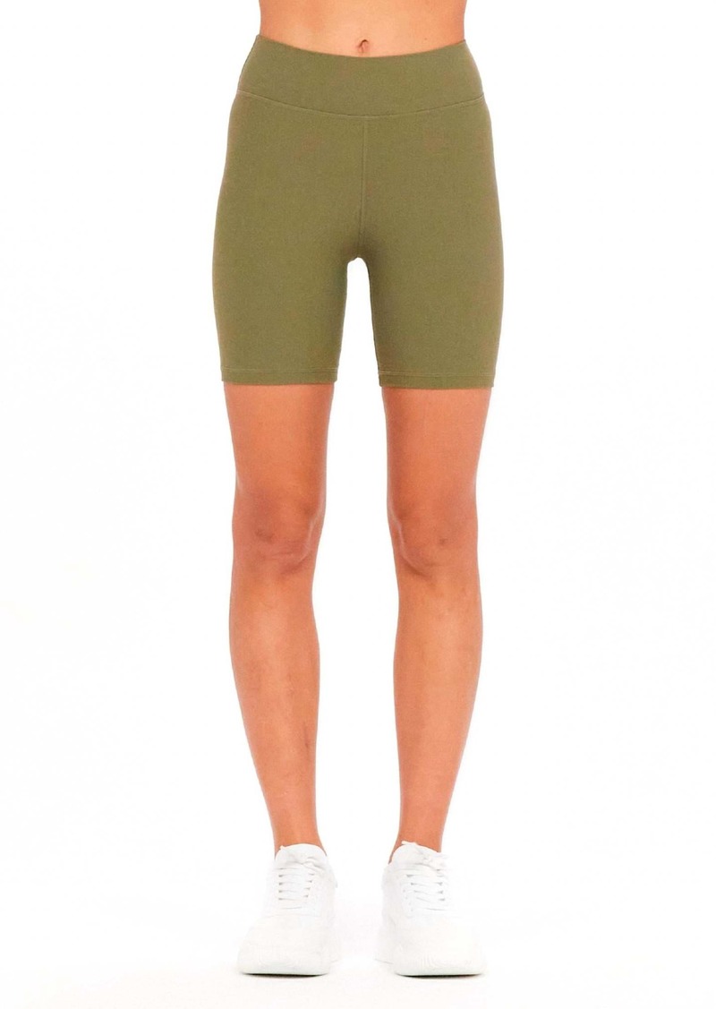 The Upside Peached 6In Spin Short In Khaki
