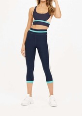 The Upside Play Color Block Nyc Pant In Navy