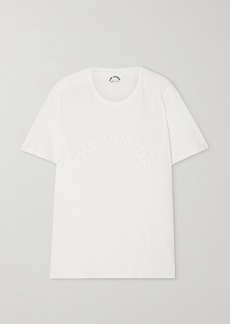 The Upside Printed Organic Cotton-jersey T-shirt