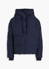 The Upside - Madison quilted shell hooded jacket - Blue - US 6