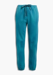 The Upside - Moonstone Lennox French cotton-terry track pants - Blue - US 4