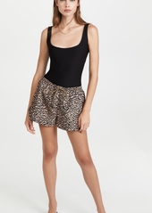 The Upside Leopard Efrem Shorts