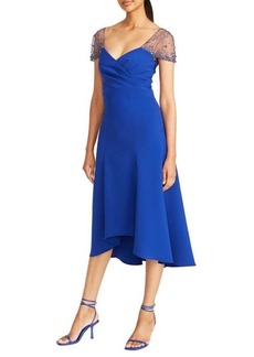 Theia Anette High-Low Cocktail Dress