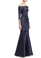 Theia Off-The-Shoulder Mermaid Gown