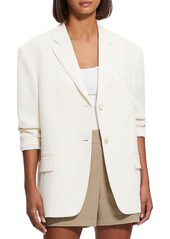 Theory Admiral Womens Office Career Two-Button Blazer