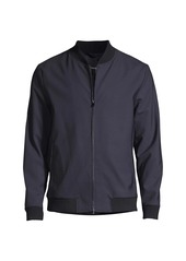 Theory Aiden Wool-Blend Bomber Jacket