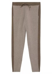 Theory Alcos Color-Blocked Sweatpants