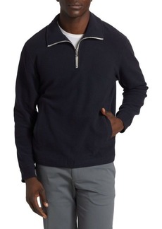 Theory Allons Surf Terry Zip Up Pullover