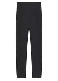 Theory Ankle-Zip Seamed Leggings