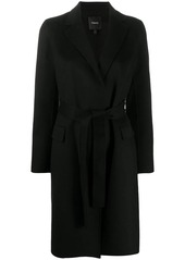 Theory belted midi coat