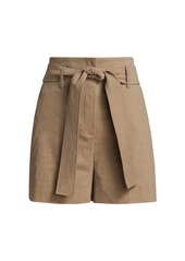 Theory Belted Short