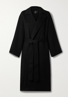 Theory Belted Wool And Cashmere-blend Coat