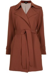 Theory belted wrap coat