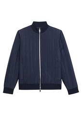 Theory Boglio Quilted Bomber Jacket
