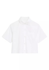 Theory Boxy Button-Down Shirt