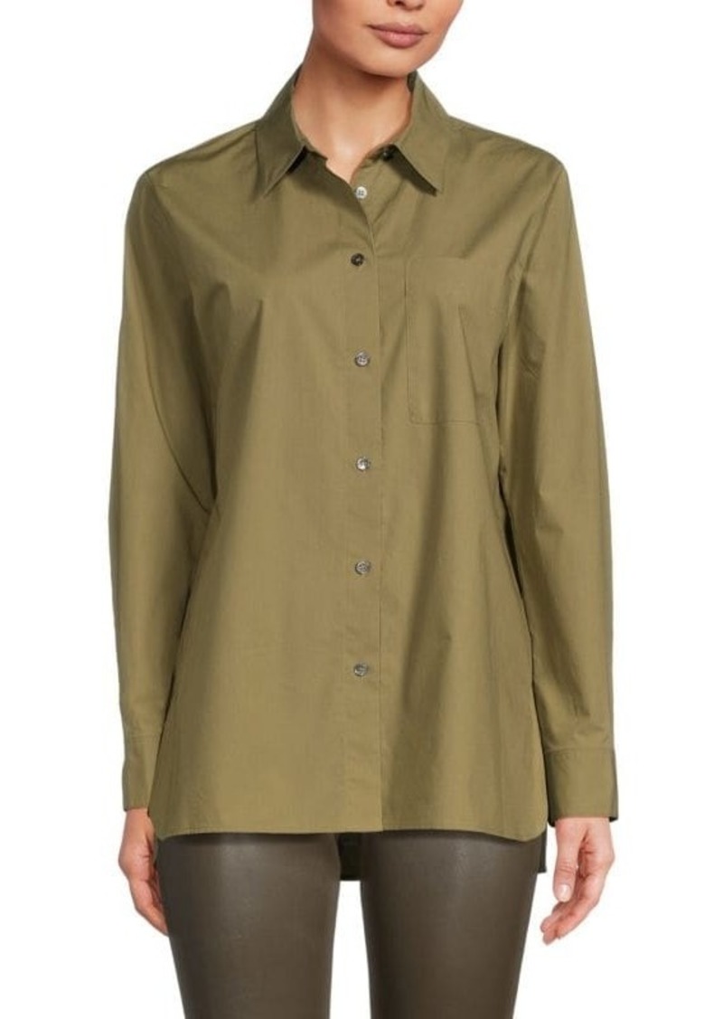 Theory Boyfriend Button Down Shirt