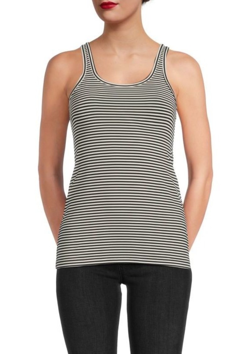 Theory Bram Striped Tank Top