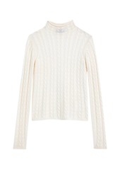 Theory Cable Knit Cashmere Sweater
