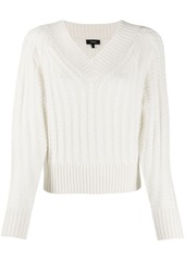Theory cable knit jumper