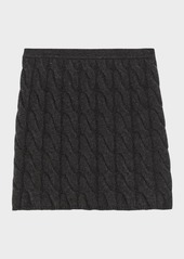 Theory Cable Mini Skirt