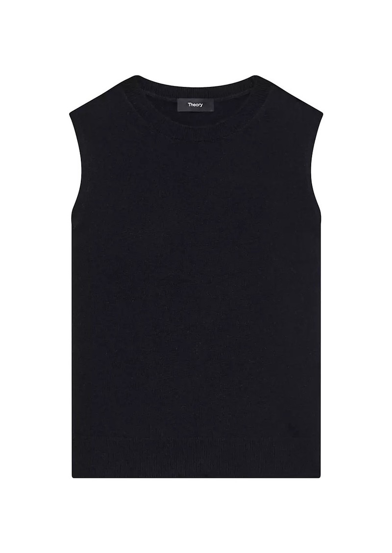 Theory Cashmere Sleeveless Sweater