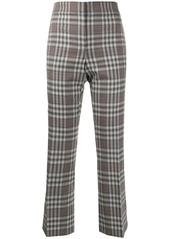 Theory checked trousers
