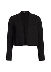 Theory Collarless Open-Front Jacket