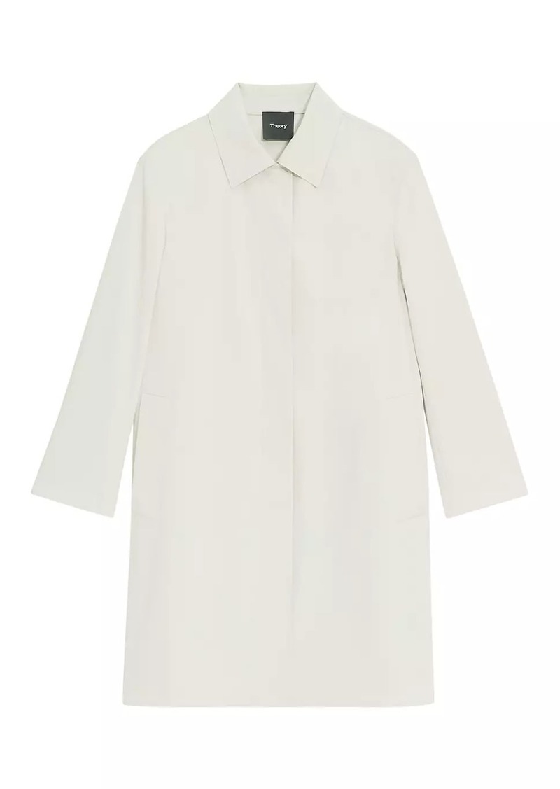 Theory Cotton-Blend Car Coat
