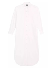 Theory Cotton-Blend Relaxed Maxi Shirtdress