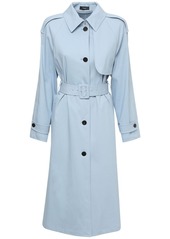 Theory Cotton Blend Trench Coat