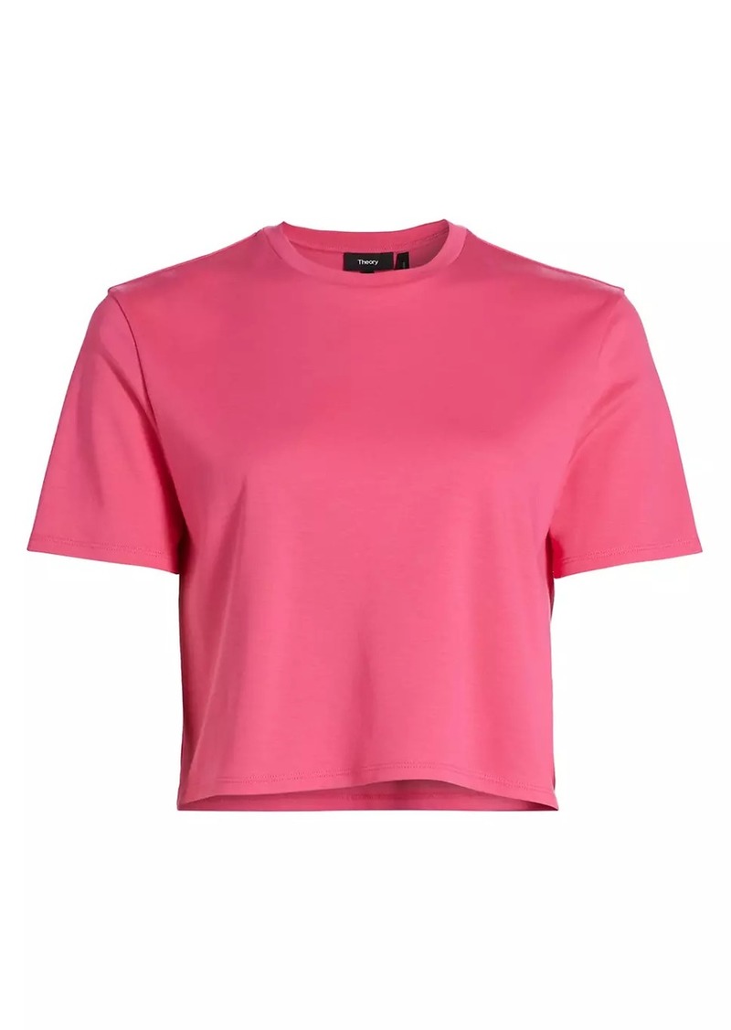 Theory Cotton Crop T-Shirt