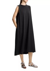 Theory Cotton Muscle Tee Midi-Dress