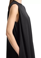 Theory Cotton Muscle Tee Midi-Dress