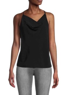 Theory Cowlneck Solid Slip Top